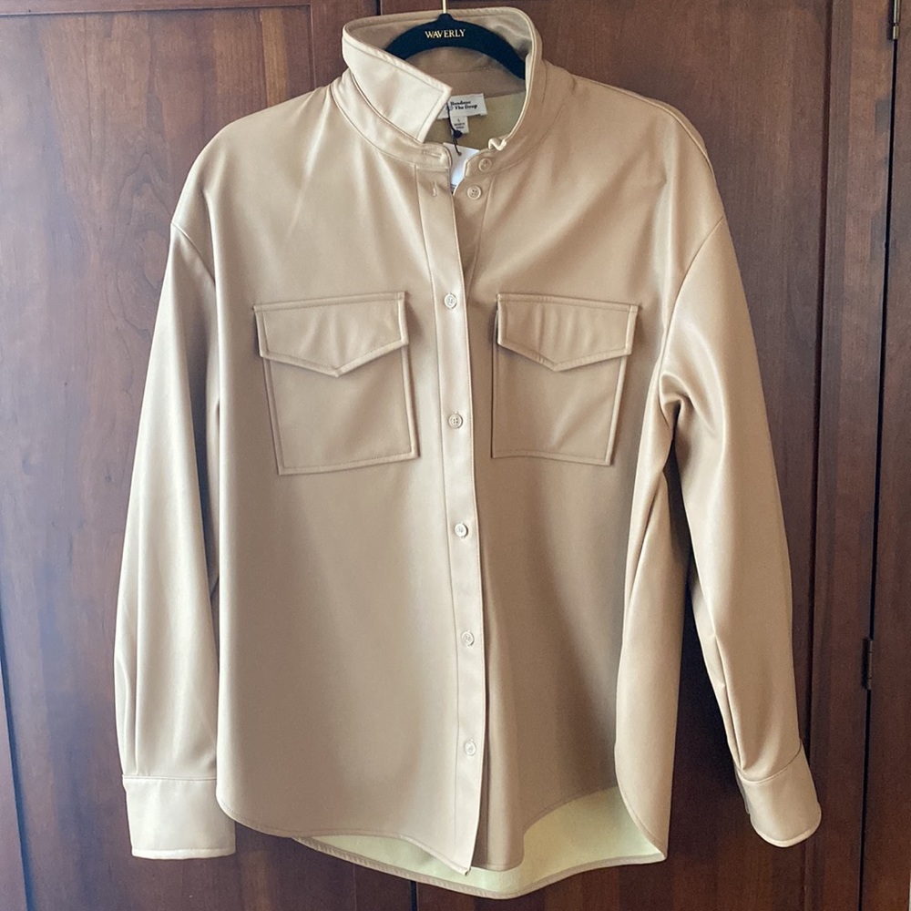 Leather Shacket